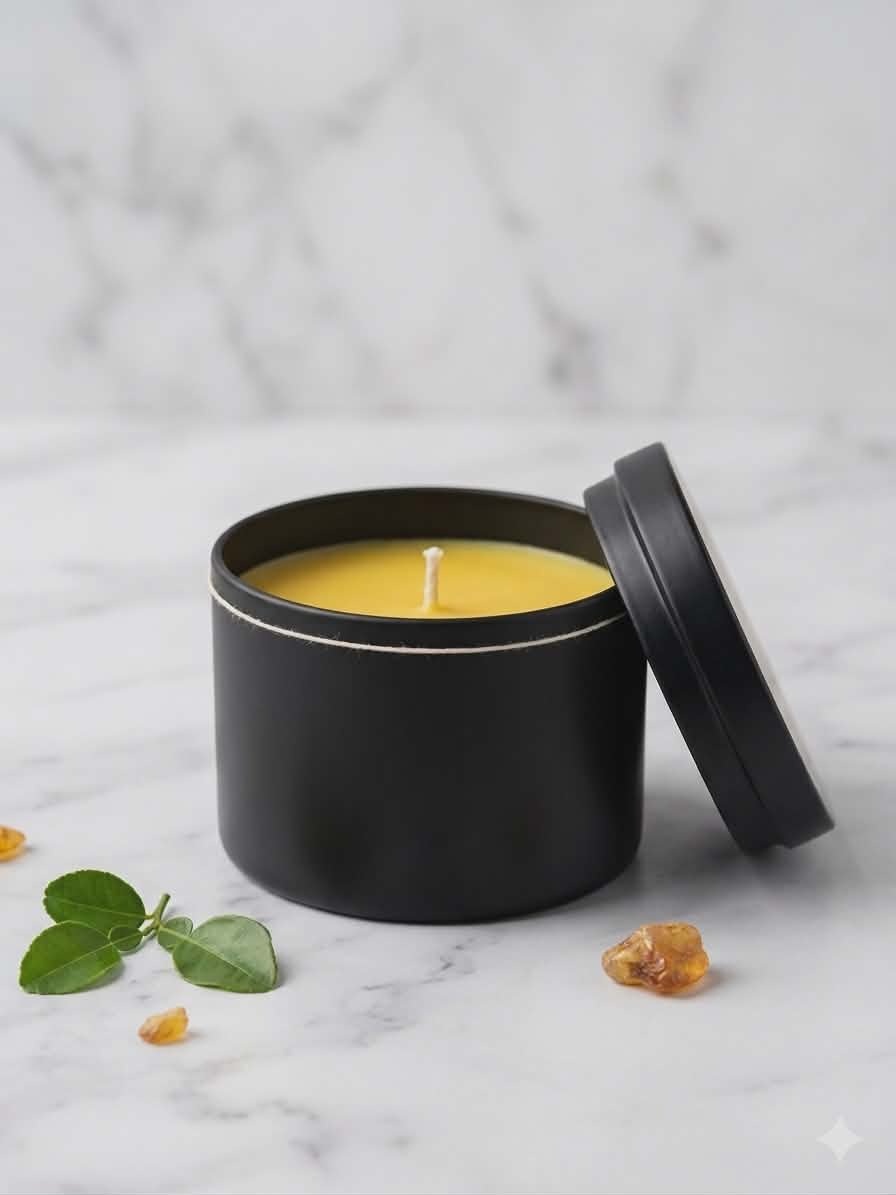 Bougie Cire de soja Citron